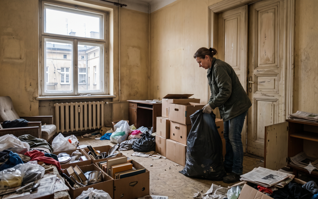 Sprzątanie po zbieraczach i eksmisjach – jak przygotować mieszkanie do sprzedaży?